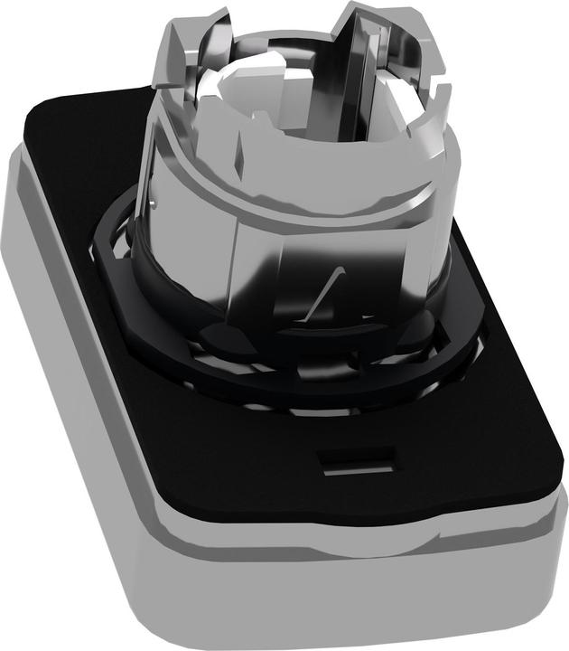 Produktbild Schneider Electric Plokštas, plokščias, baltas, juodas, savaeigis, metalinis UP/DOWN(ZB4BW7A1724)