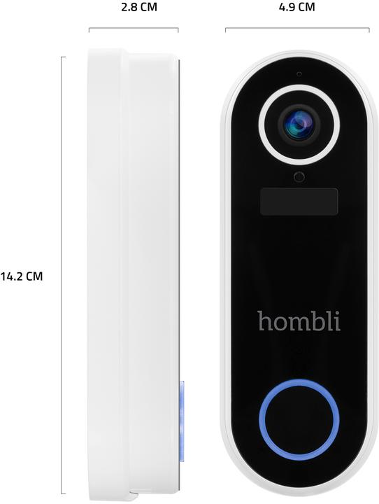 Image du produit Hombli Smart Doorbell 2 + Chime 2 (WiFi)
