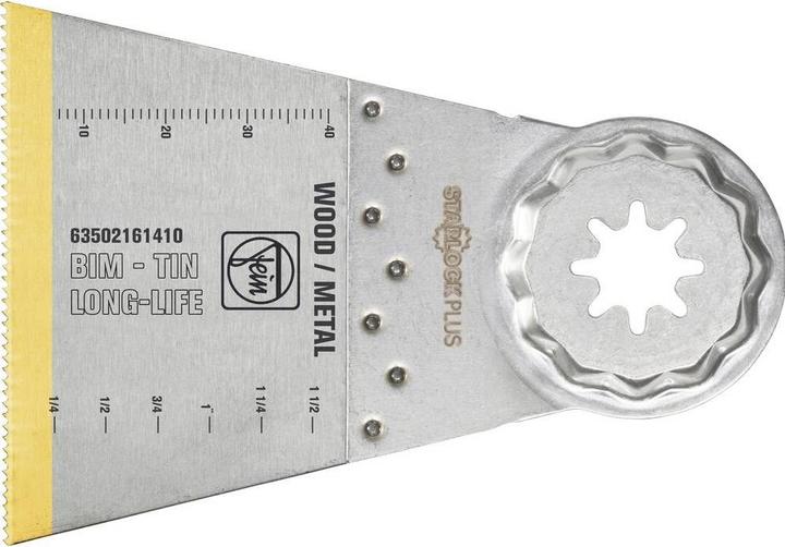 Produktbild Fein E-Cut Bi-Metall Sägeblatt mit TiN-Beschichtung 5Stk - 63502161430