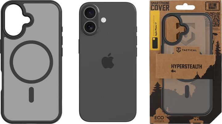 Tactical MagForce Hyperstealth Cover für iPhone 17 Asphalt (Apple iPhone 17)