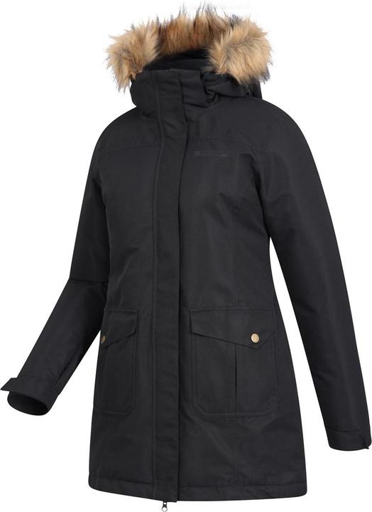 Produktbild Mountain Warehouse WomensLadies Tarka II Lange gepolsterte Jacke (36)