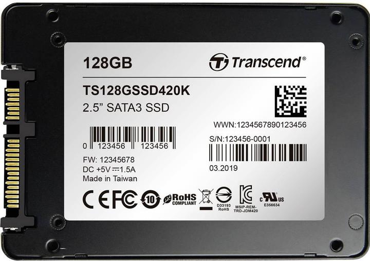 Produktbild Transcend SSD420K (128 GB, 2.5")