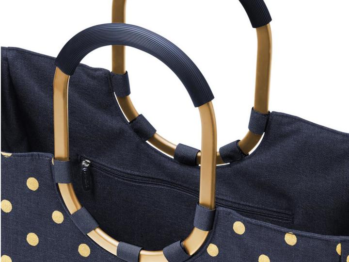 Produktbild reisenthel loopshopper L frame metallic dots blue