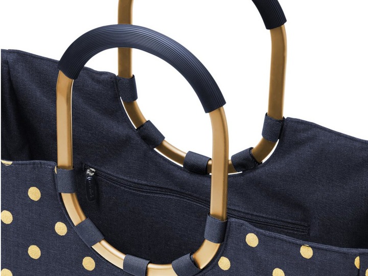 Image du produit reisenthel loopshopper L frame metallic dots blue