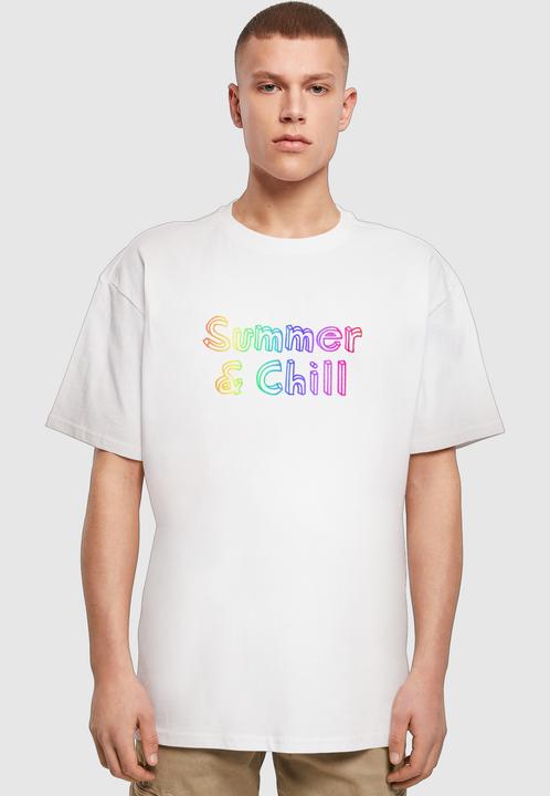 Produktbild Merchcode Summer And Chill Rainbow Heavy Oversized Tee - 117931 (XXL)