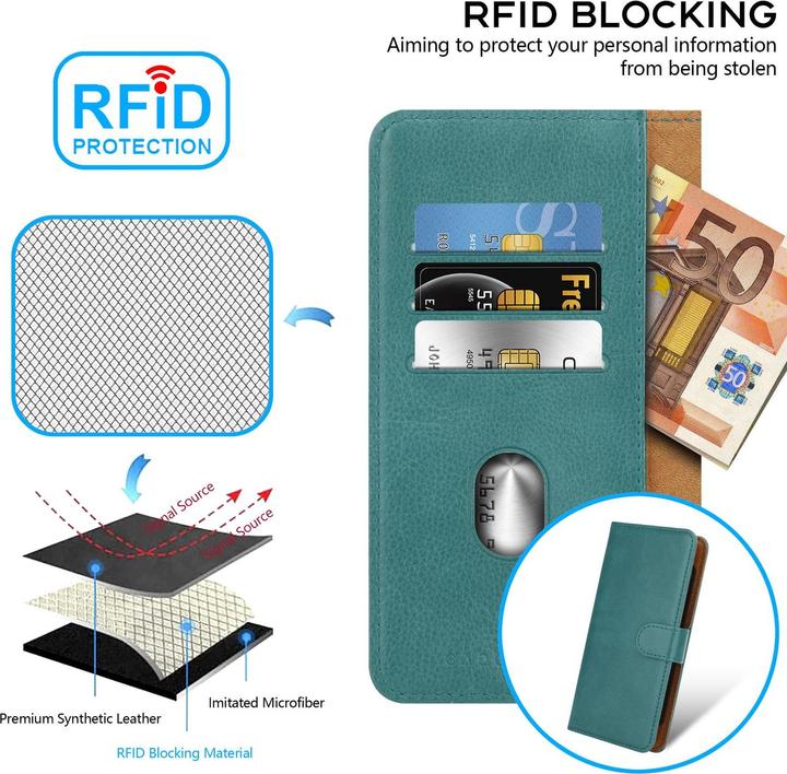 Produktbild Cadorabo Hülle für Blackberry Q5 Book Case Style (Blackberry Q5)