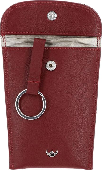 Actual product image Golden Head Polo key case RFID leather 8 cm