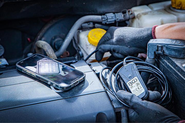 Actual product image BGS Wireless Color Borescope with LED Lighting