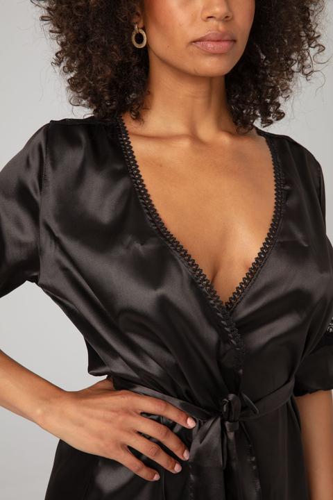 Actual product image Christine Le Duc Christine Wetlook Zip-body Maddy - Black (S, M)