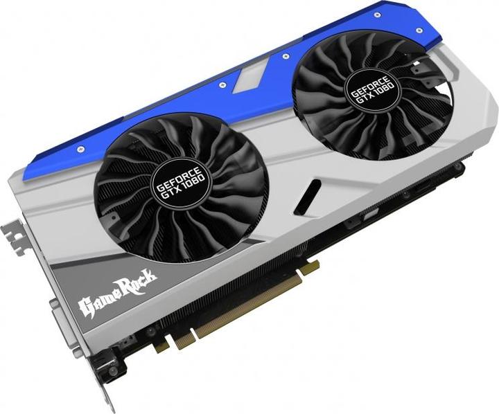 Produktbild Palit GeForce GTX 1080 GameRock Premium Edition (8 GB, GDDR5X)