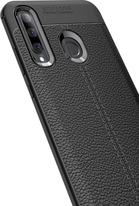 Produktbild Screenguard Huawei P Smart+ 2019 Hülle Leather Design TPU Cover (Huawei P Smart+ (2019))