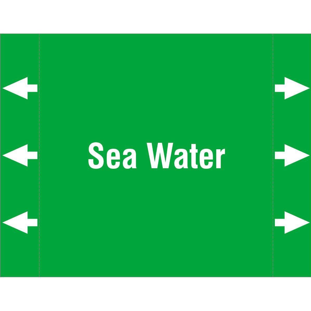Thumbnail - Brady, Etiketten, ISO 20560 Pipe Markers - Water