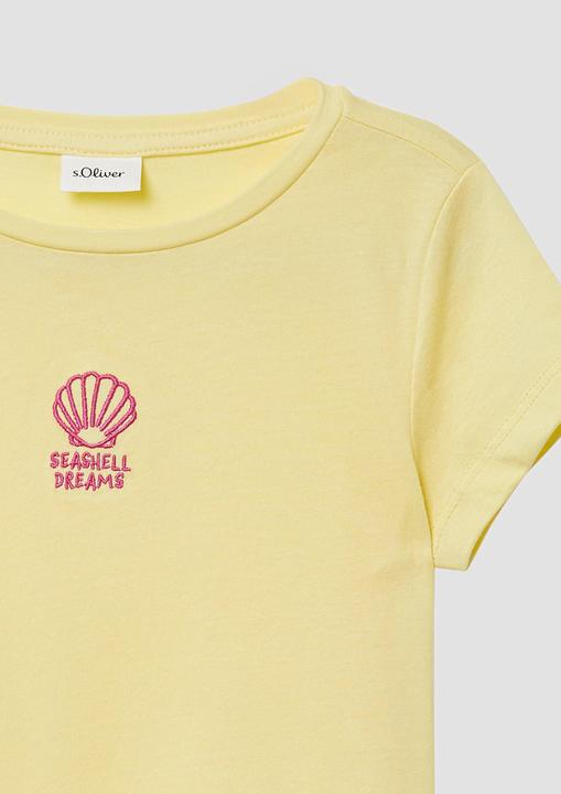 Produktbild S.Oliver T-Shirt Ausgestelltes T-Shirt mit Stickerei (128, 134)