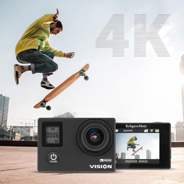 Produktbild No Name Kruger&Matz Vision L400 Action-Kamera (WLAN)