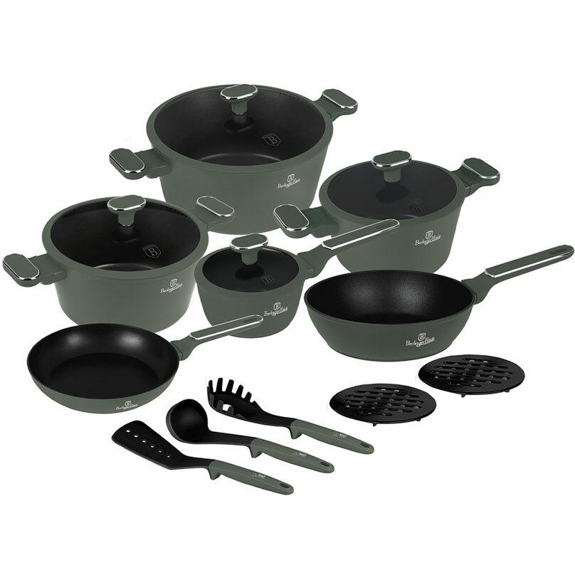 Berlingerhaus Pentole, Padella + Pentola, Verde