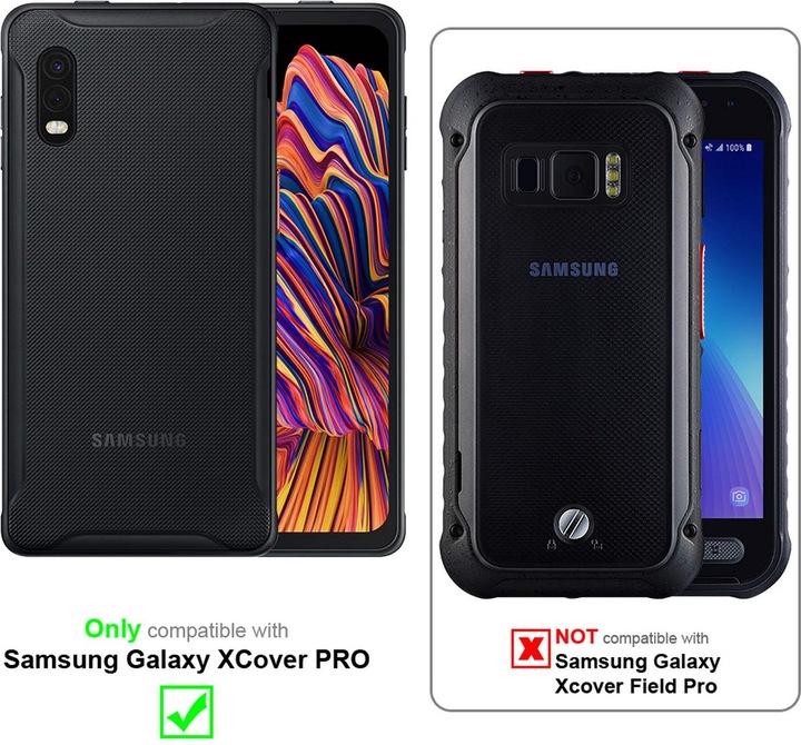 Actual product image Cadorabo Flower Book cover (Samsung Galaxy Xcover Pro)