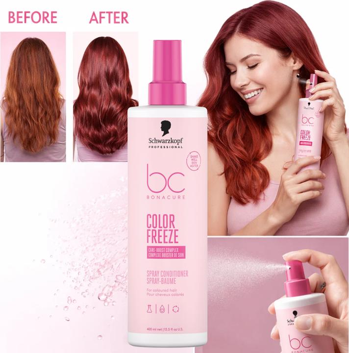 Produktbild Schwarzkopf Professional BC Bonacure Color Freeze Spray Conditioner Care-Boost Complex (400 ml)