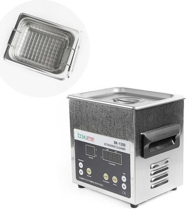 Partner Telecom Consumables! BAKU Ultrasonic Cleaner BAKU BK-1200 (40 kHz, 500 ml)