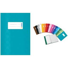 Herma, Heft + Block, Heftschoner, DIN A5 quer, aus PP, dunkelblau gedeckt (A5)
