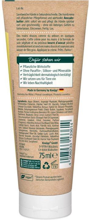 Produktbild Kneipp Sekunden Handcreme (75 ml)
