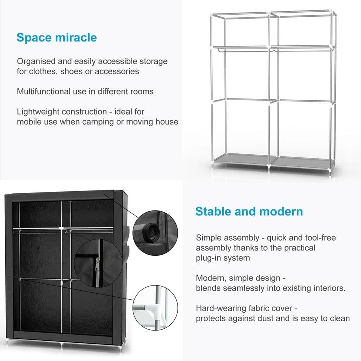 Immagine prodotto Intirilife Armadio (108 x 45 x 170 cm)