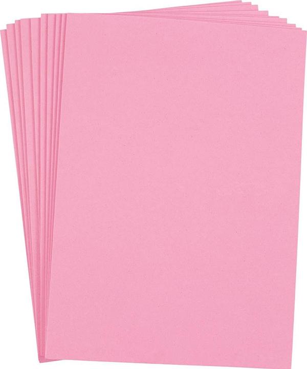 Actual product image Creativ Company EVA Foam Vellen Roze A4, 10pcs.