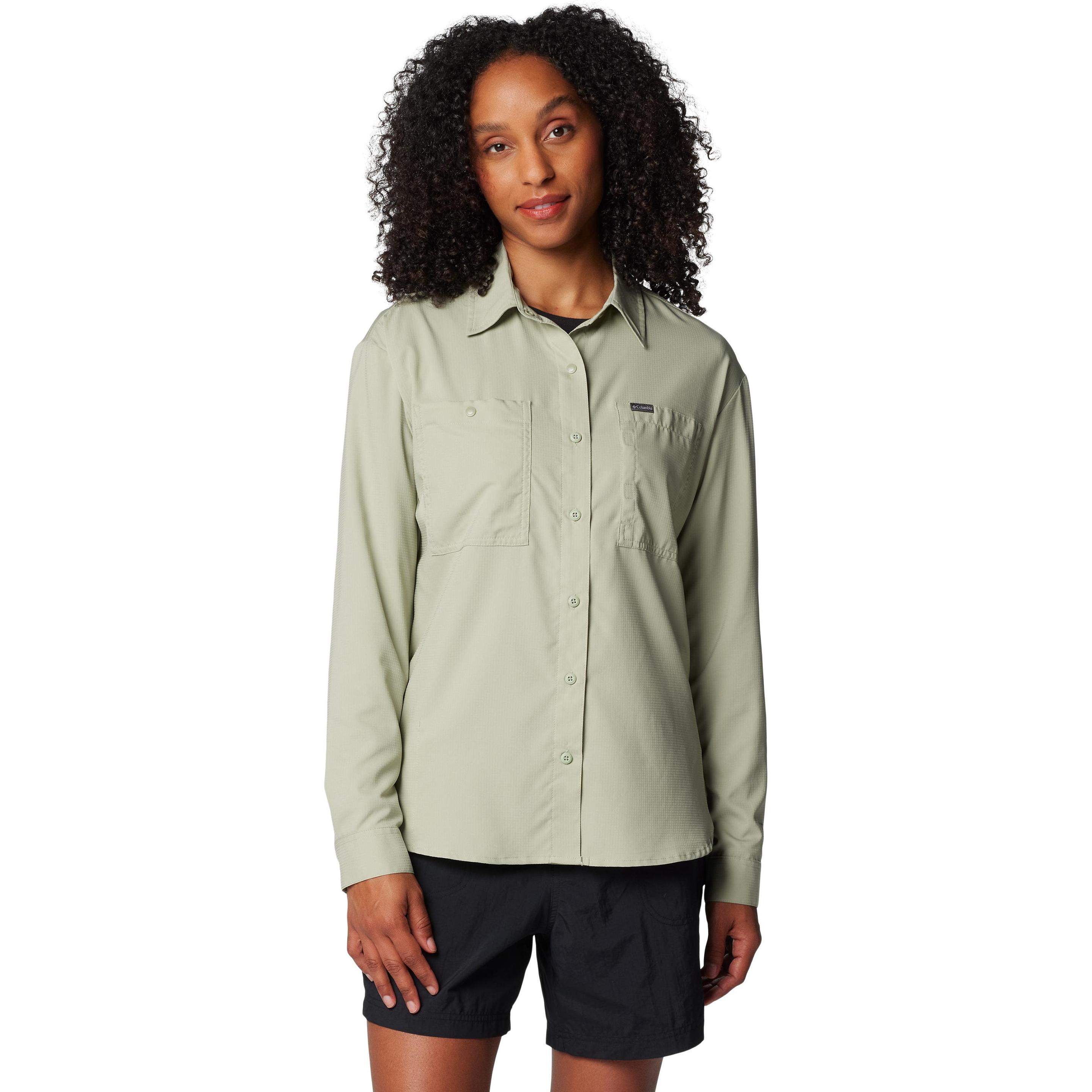 Columbia, Damen, Hemd, Silver Ridge Utility™ LS Shirt, Grün, (M)