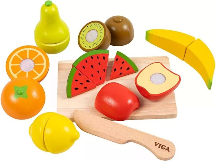 Viga Toys Kit de fruits à couper