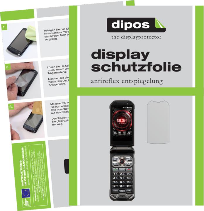 Immagine prodotto Dipos Pellicola Protettiva Antiriflesso (6 pz., Kyocera Torque X01)