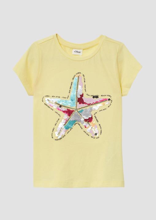 Image du produit S.Oliver T-Shirt T-Shirt im A-Shape mit Wendepailletten (128, 134)