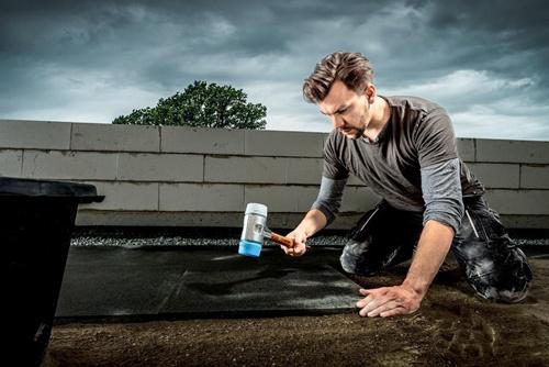 Actual product image Halder SIMPLEX soft-face hammer 30 TPE-soft/TPE-mid TE SIMPL (185 g)