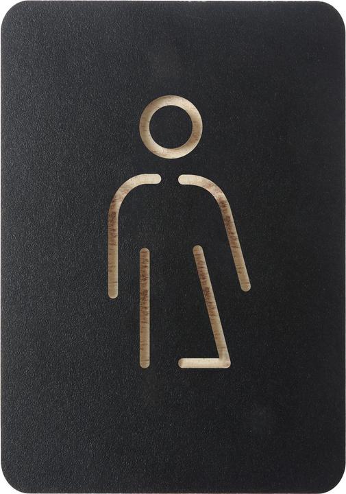 Image du produit Europel Pictogramme "WC Gender Neutral", noir