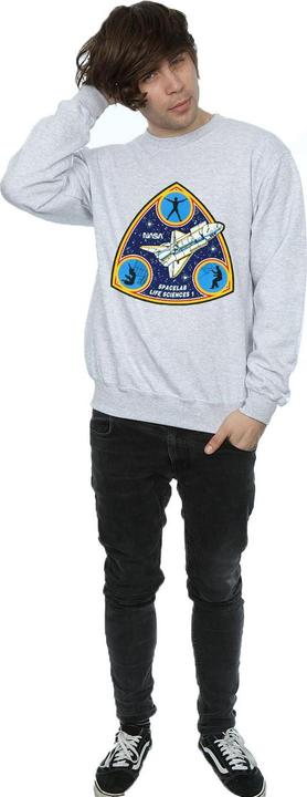 Actual product image Nasa Mens Classic Spacelab Life Science Sweatshirt (XXL)