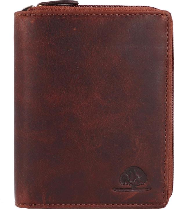 Immagine prodotto Greenburry Portafoglio robusto in pelle con protezione RFID da 10 cm