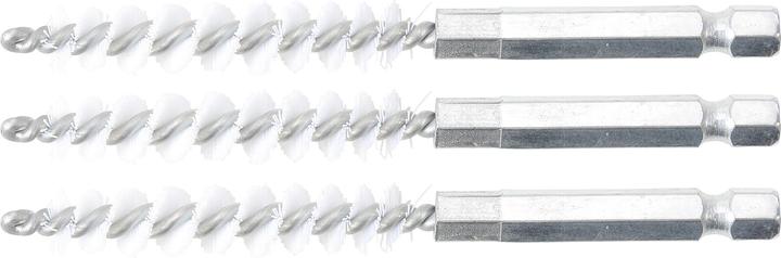 Productafbeelding BGS Nylon borstel | 8 mm | Aandrijving zeskantkop 6,3 mm (1/4") | 3 stuks.