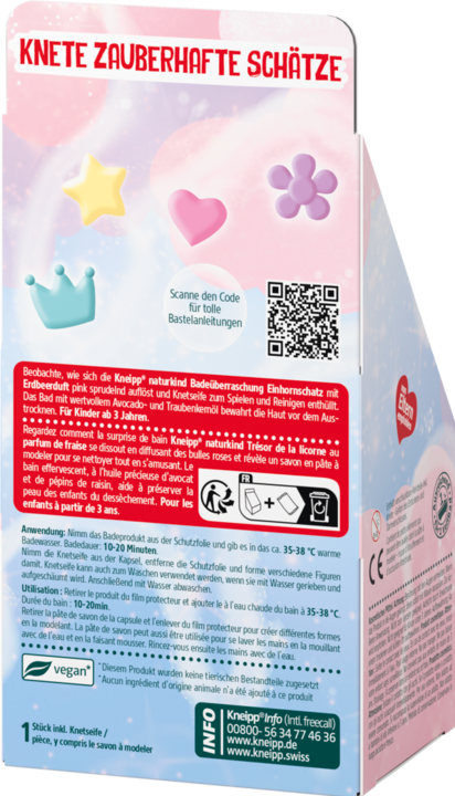 Actual product image Kneipp Unicorn treasure bath surprise (Bubble bath)