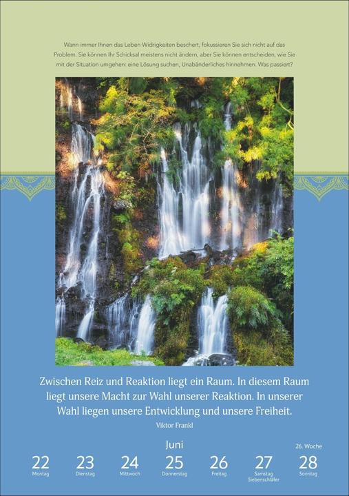 Actual product image Harenberg Wege der Achtsamkeit Wochen-Kulturkalender 2026 - Anregungen für jede Woche