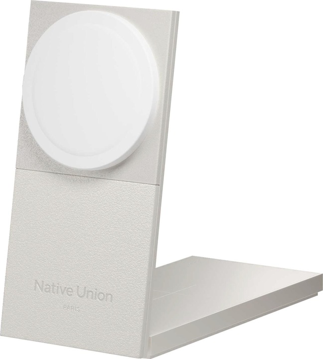 Native Union Rise 2-In-1 Qi2 Wireless Charger Sandstone (15 W)