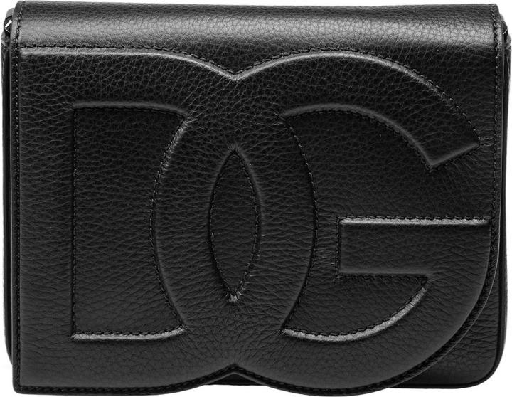 Image du produit Dolce & Gabbana black deer leather shoulder bag