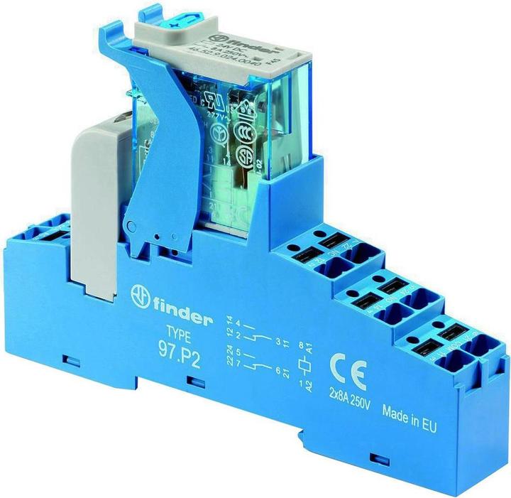 Actual product image Finder Relay interface module push-in terminals