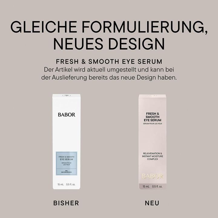 Immagine prodotto Babor SKINOVAGE - Siero occhi fresco e liscio (Siero per la cura degli occhi, 15 ml, Giorno)