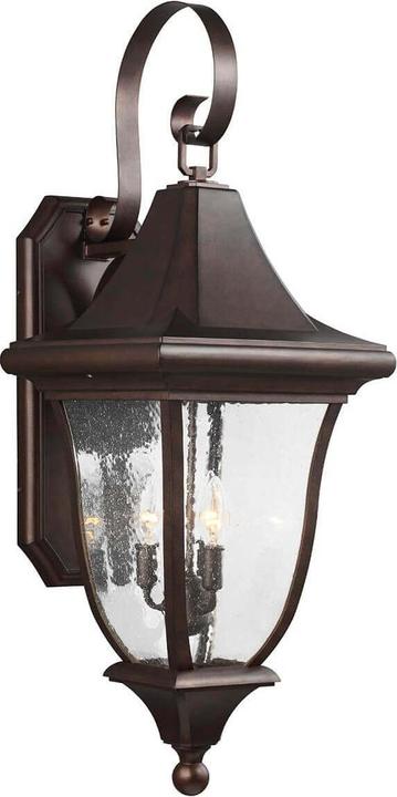 Productafbeelding Elstead Lighting Oakmont buitenwandlamp E14 drievoudig gepatineerd brons IP44 (E14, IP44)