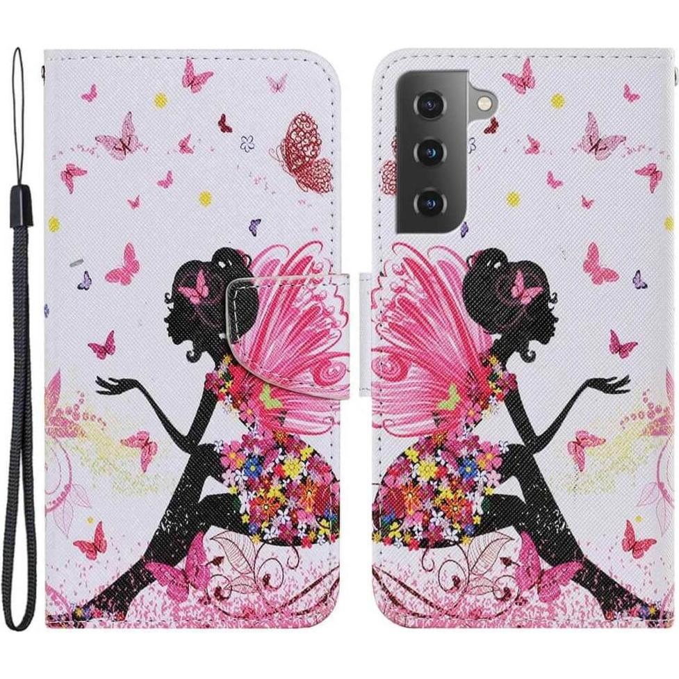 Cover-Discount Galaxy S23+ - Leder Hüllen Etui Elfe (Samsung Galaxy S23+), Smartphone Hülle