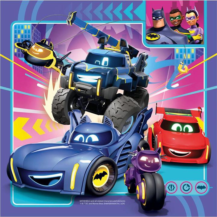 Immagine prodotto Ravensburger Puzzle Batwheels 3x49p (49 pezzi)
