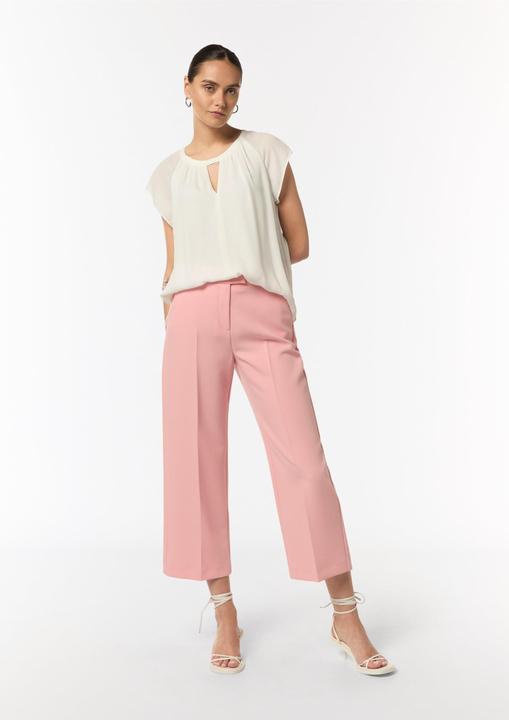 Actual product image Comma Bluse Chiffon-Bluse mit Kappärmeln (34)