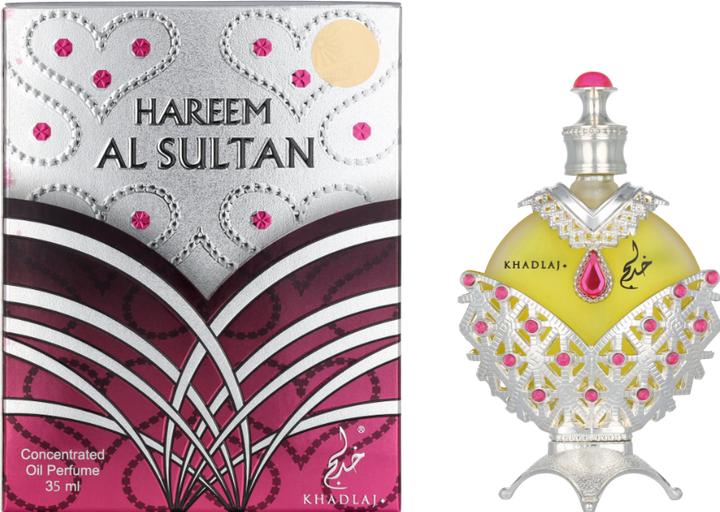 Image du produit Hollister Khadlaj Women's Hareem Sultan Silver Attar Oil Parfum (Extrait De Parfum, 35 ml)