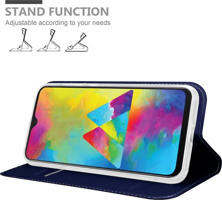 Actual product image Cadorabo Book Classy Style Cover (Samsung Galaxy M30s, Samsung Galaxy M21)