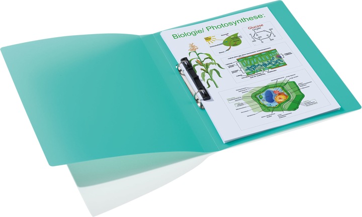 Actual product image Herma A4 ring binder translucent (A4, 25 mm, 1 x)