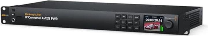 Blackmagic 2110 IP Converter 4x12G PWR