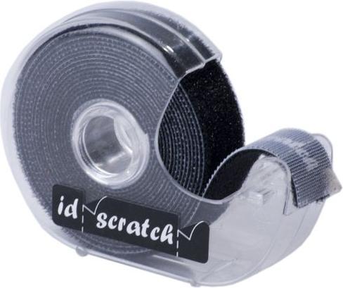Produktbild PatchSee Klettband-Box ID-SCRATCH Dispender Box Schwarz (20 mm)